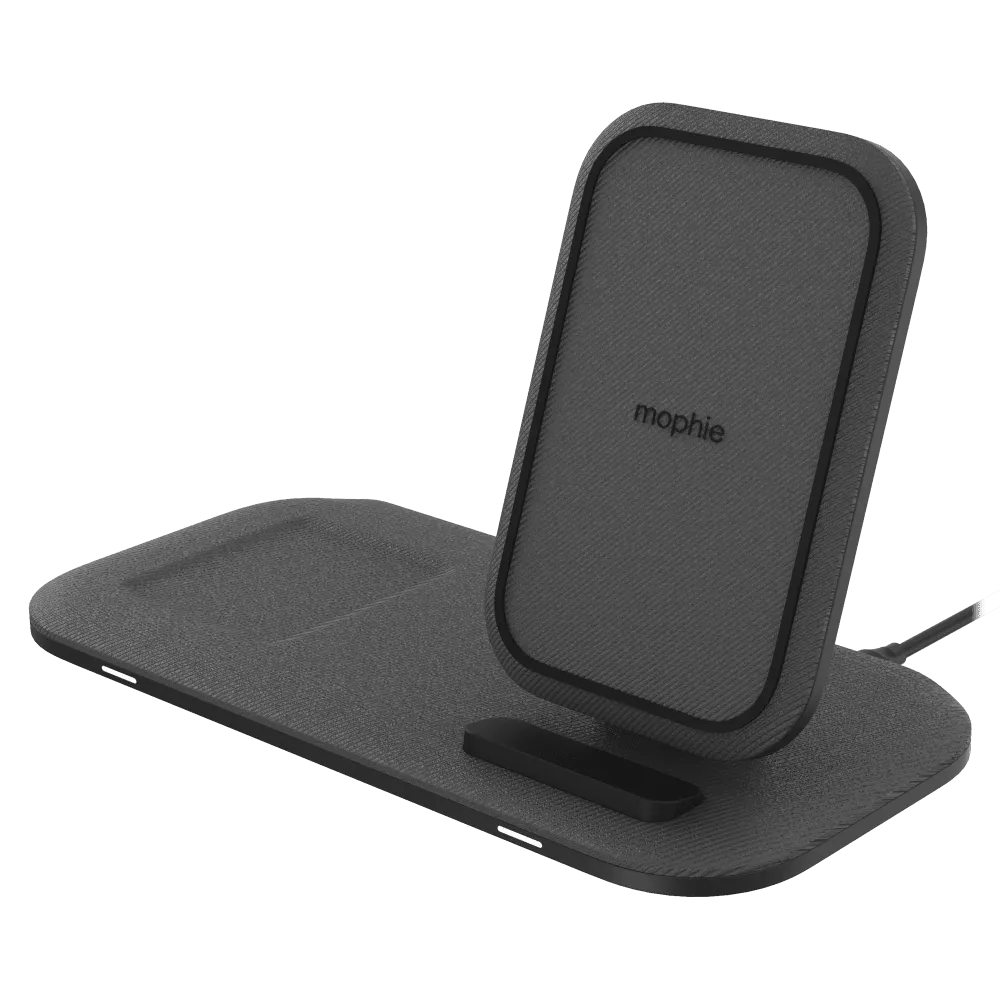 mophie Wireless Charging Stand Plus Pad 15W by mophie