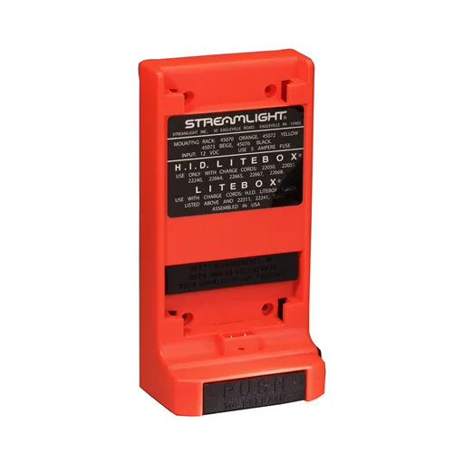 MOUNTING RACK  12V DC, ORANGE