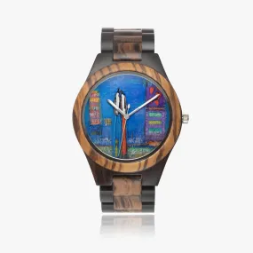 My Heart Indian Ebony Wooden Watch