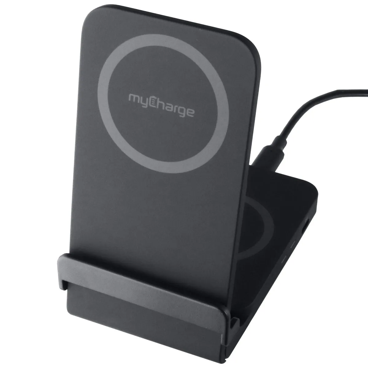 myCharge 3-in-1 (15W) Fast Charge Wireless Charging Stand - Black (CDS165KG-A)