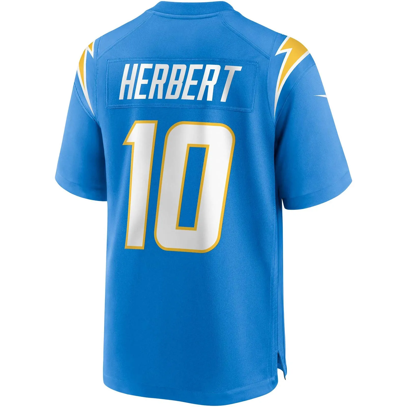 Nike Los Angeles Chargers Herbert 10 Home Game Jersey