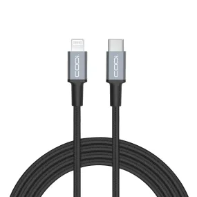 [NV] 6' Braided Nylon USB-C to MFI Lightning Charge & Sync Cable*