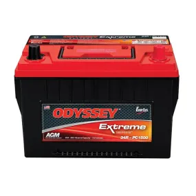 Odyssey Extreme Series Battery - AGM - 12V - 850 Cranking amp - Top Post - 10.86" L - 7.87" H - 6.77" W