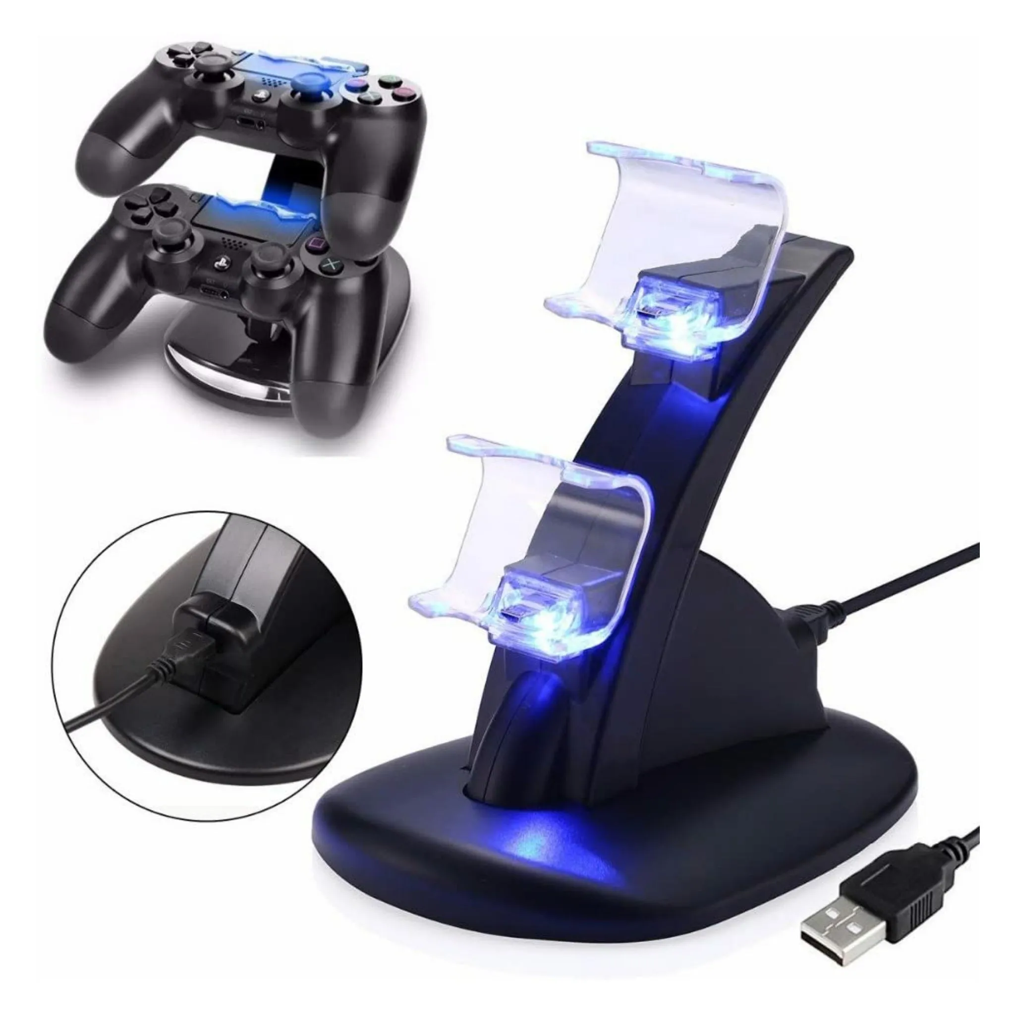 OIVO Dual Charging Dock for PlayStation 4 Controller