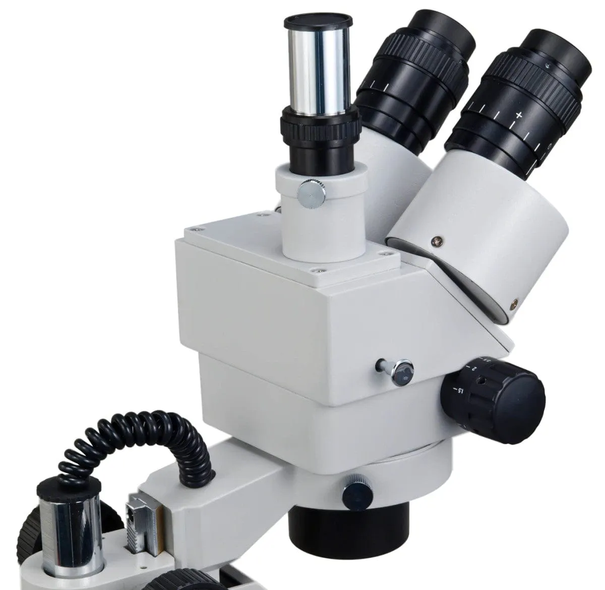 OMAX 3.5X-90X Zoom Trinocular Stereo Microscope w Reflected   Transmitted Lights