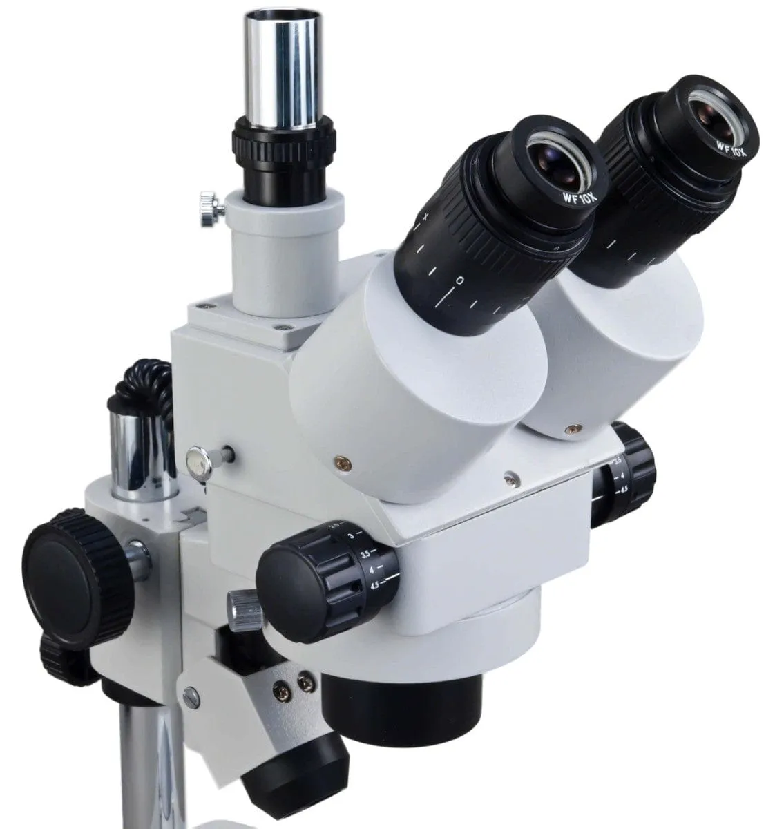 OMAX 3.5X-90X Zoom Trinocular Stereo Microscope w Reflected   Transmitted Lights