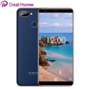 OUKITEL C11 Pro Mobile Phone 5.5" 18:9 MTK6739 Quad Core 3G RAM 16G ROM 8MP 2MP/2MP Fingerprint Android 8.1 4G LTE Smartphone