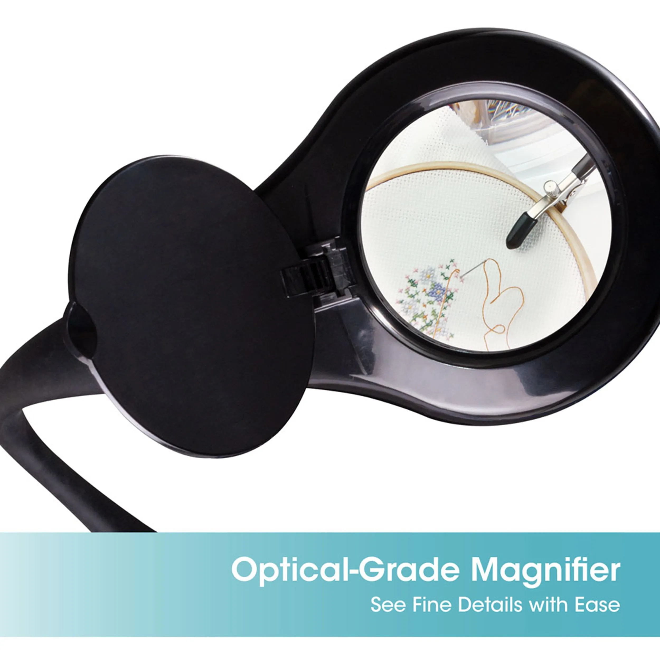 Prevention by OttLite LED Magnifier Lamp