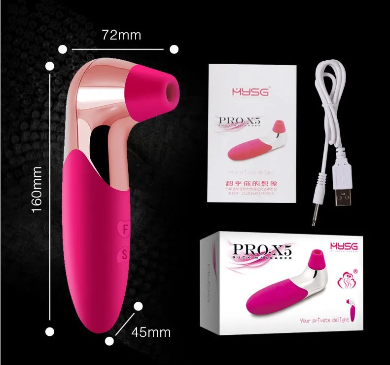 Pro-X5 Sucking Clitoral Massager