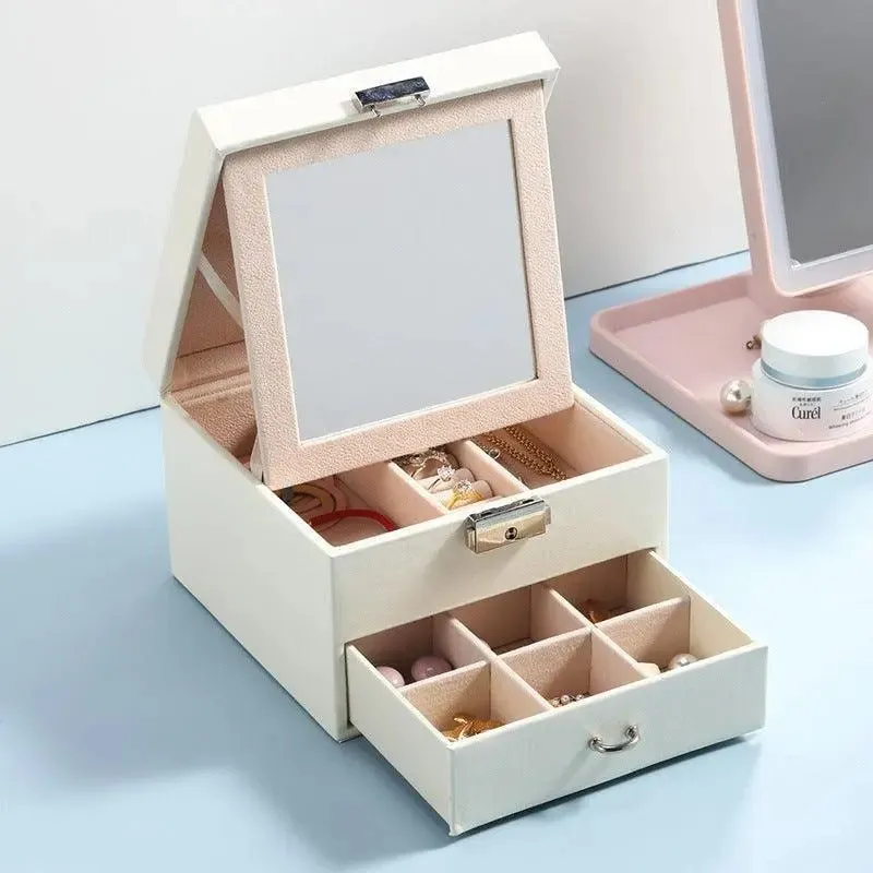 PU Cuboid Jewelry Box