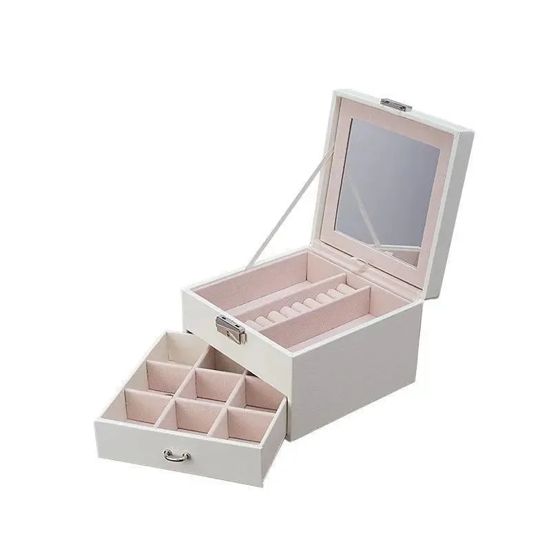 PU Cuboid Jewelry Box