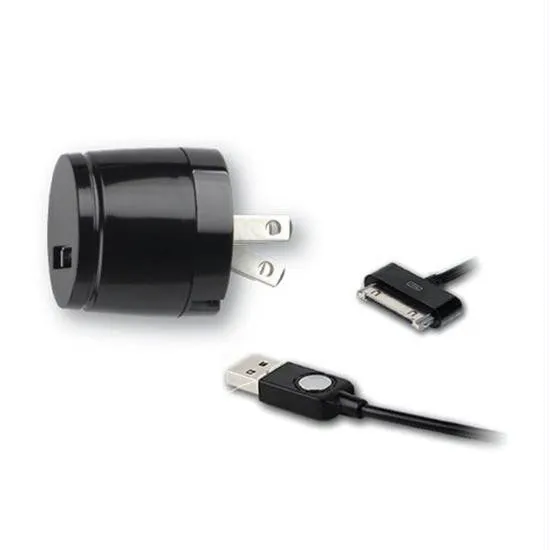 Qmadix USB Travel Charging Kit for iPhone and iPod