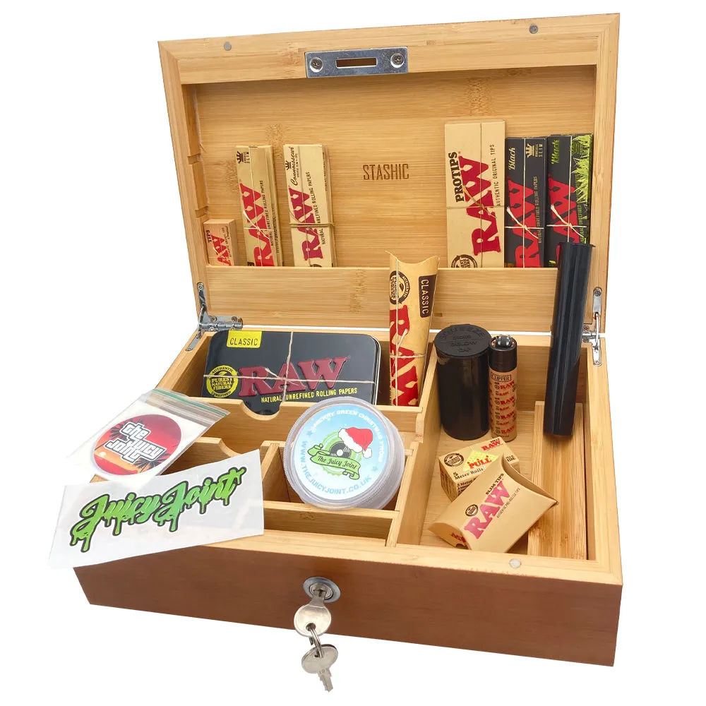 RAW x Stashic - Deluxe Rolling Box - Gift Set