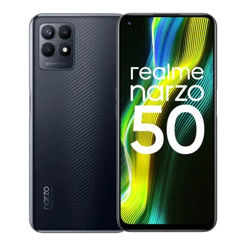 Realme narzo 50 (Speed Black, 6GB RAM 128GB Storage) Helio G96 Processor | 50MP AI Triple Camera | 120Hz Ultra Smooth Display