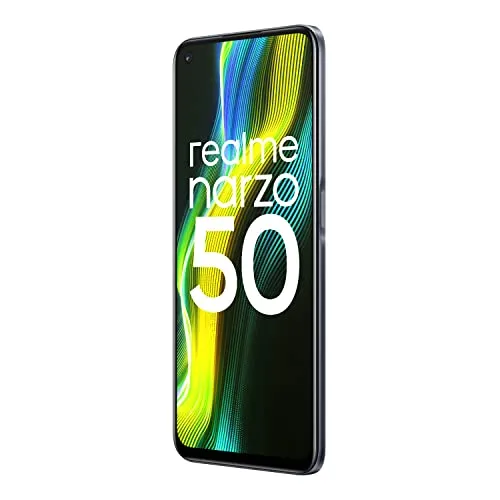 Realme narzo 50 (Speed Black, 6GB RAM 128GB Storage) Helio G96 Processor | 50MP AI Triple Camera | 120Hz Ultra Smooth Display