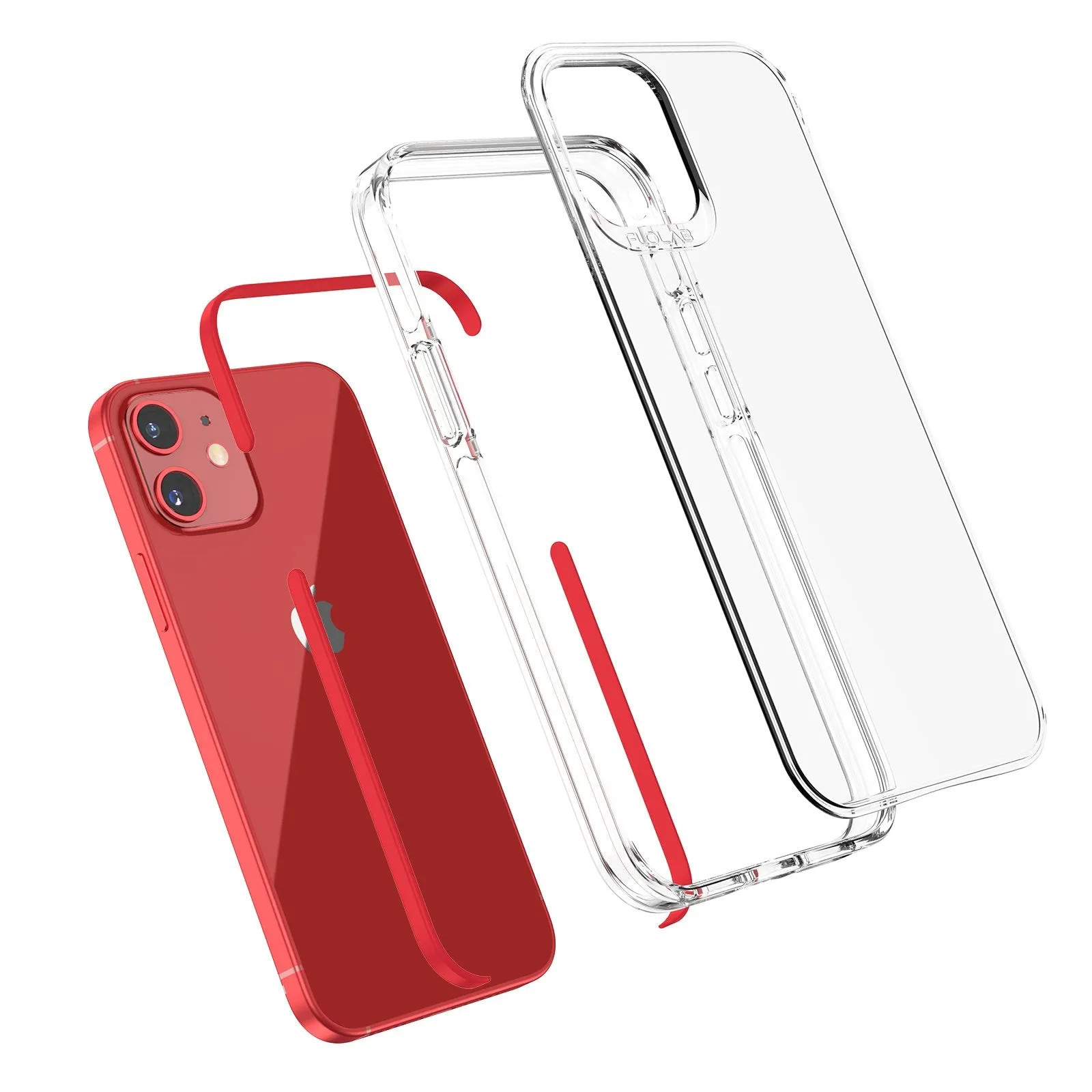 Red iPhone 12 mini Cases TAFFYCA Series