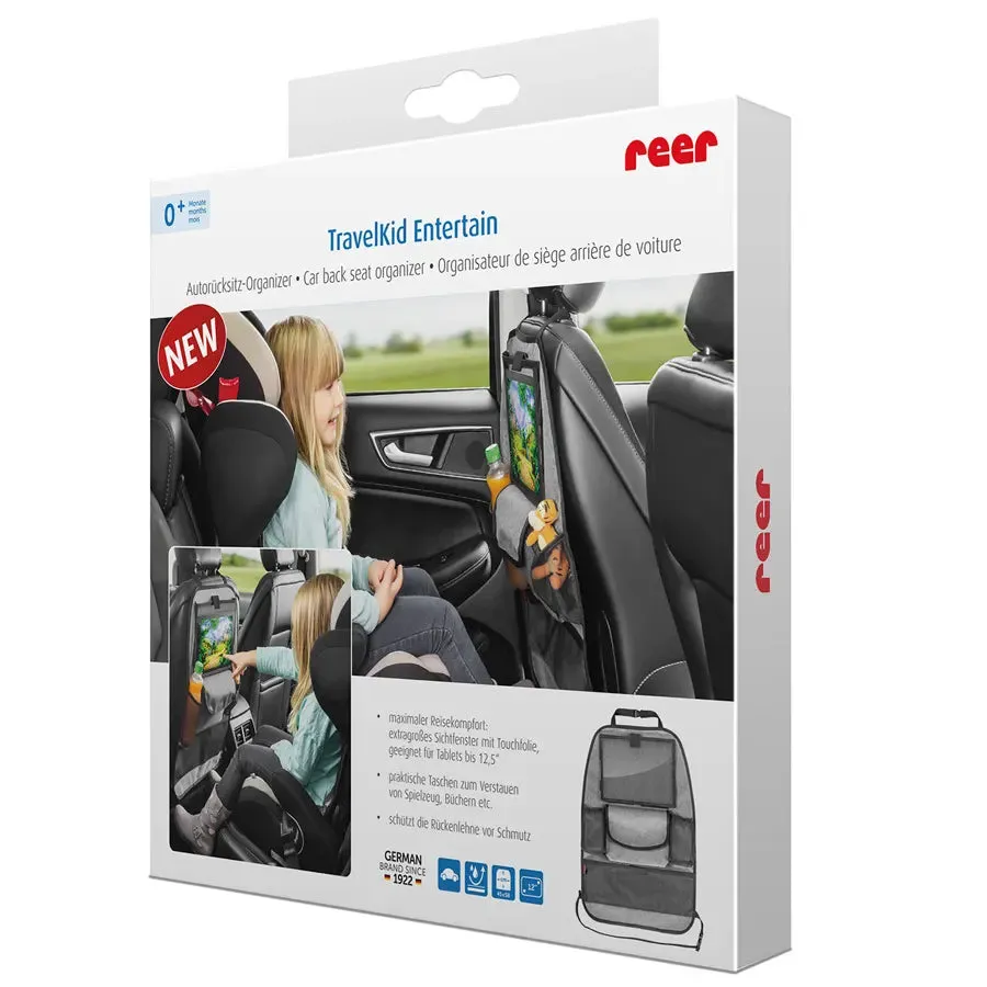 Reer TravelKid Entertain car seat organizer