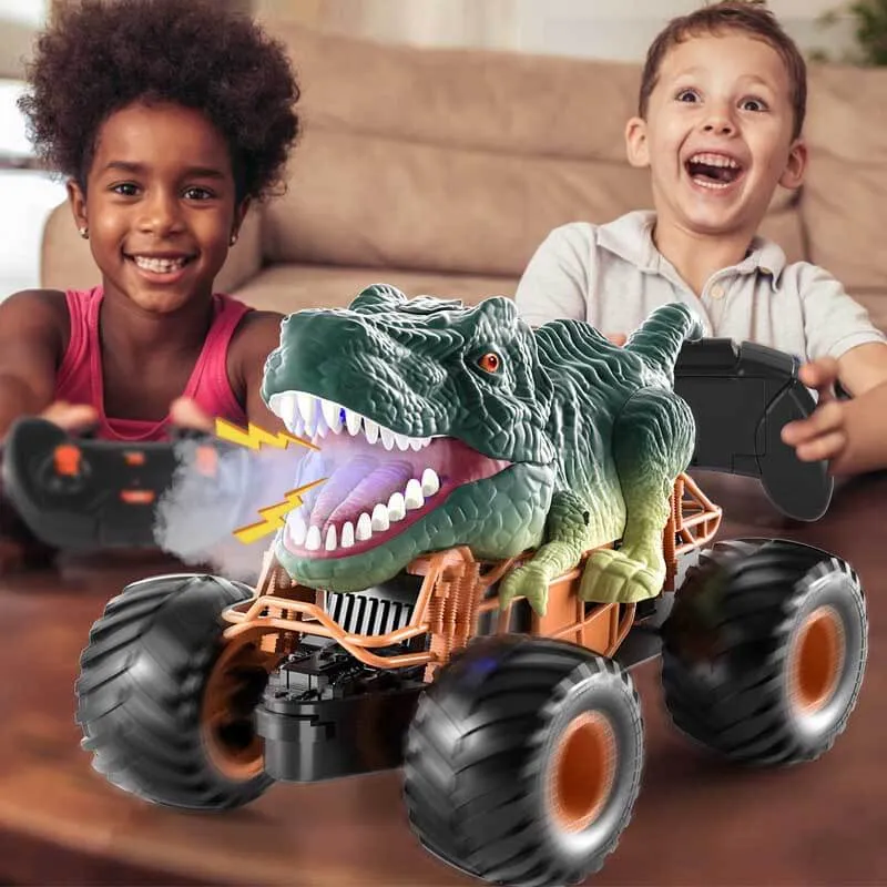 Remote Control Triceratops Car