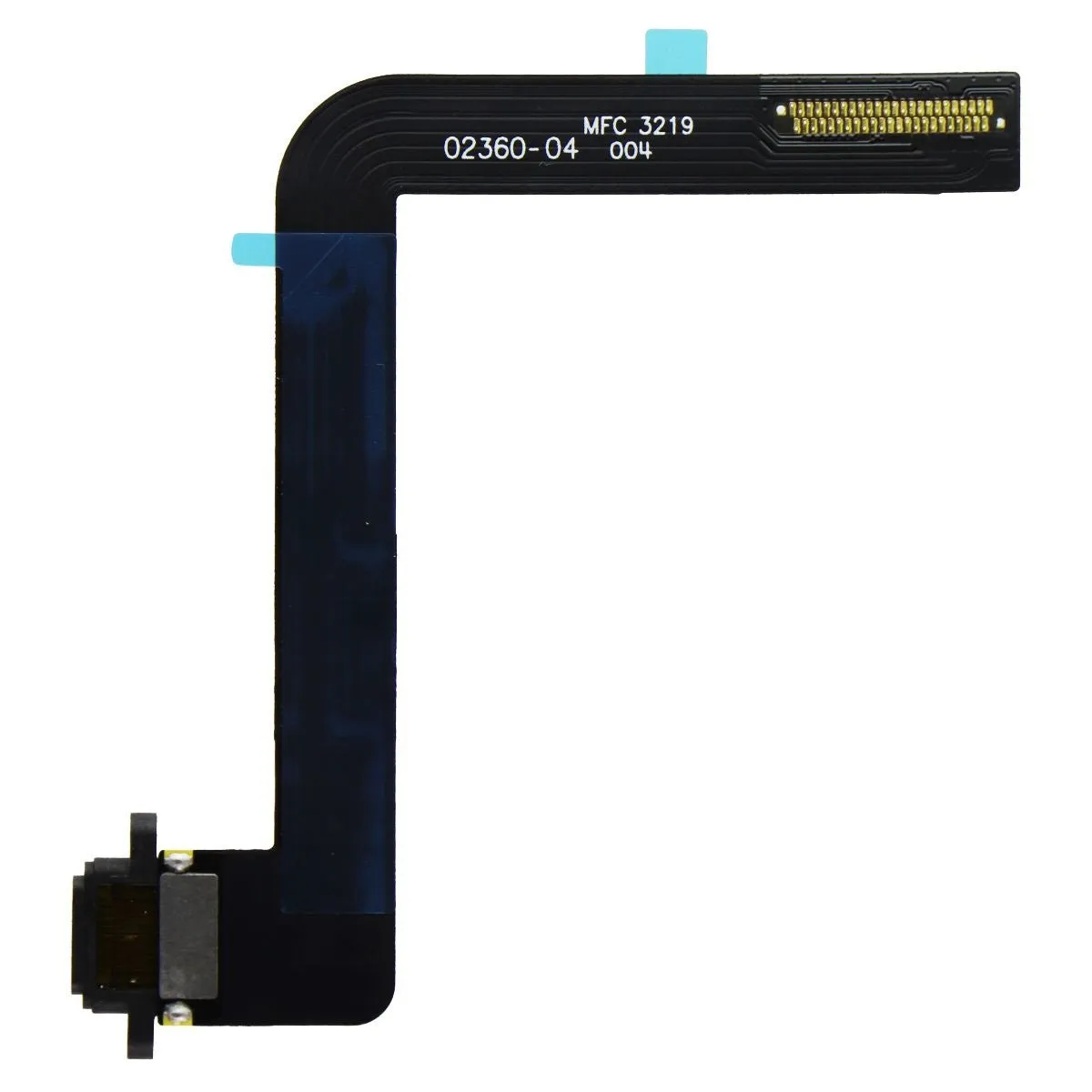 Repair Part - Charging Port Flex (Black) for Apple iPad 9th/8th/7th Gen