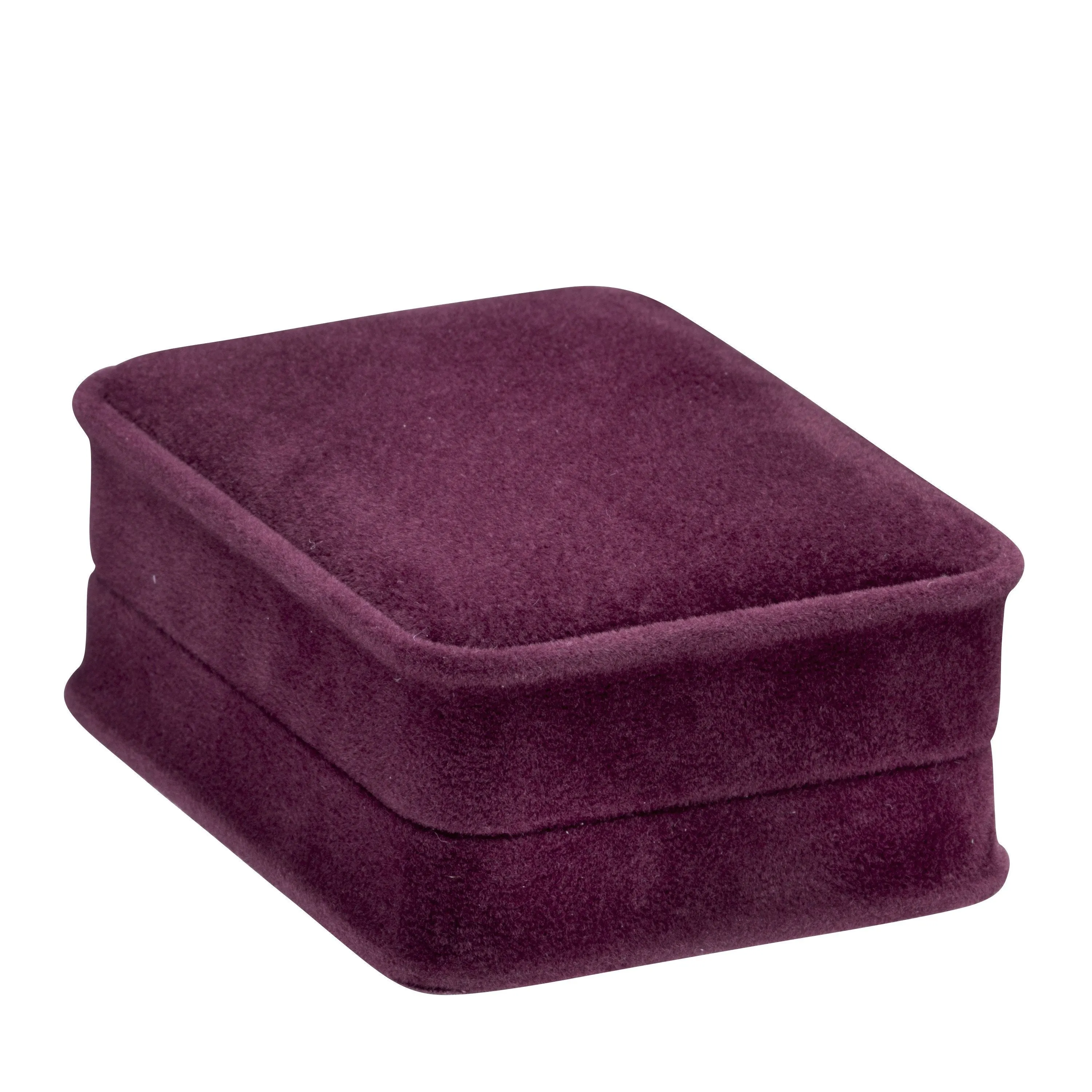 Rich Suede T-Style Earring Box, Ornate Collection