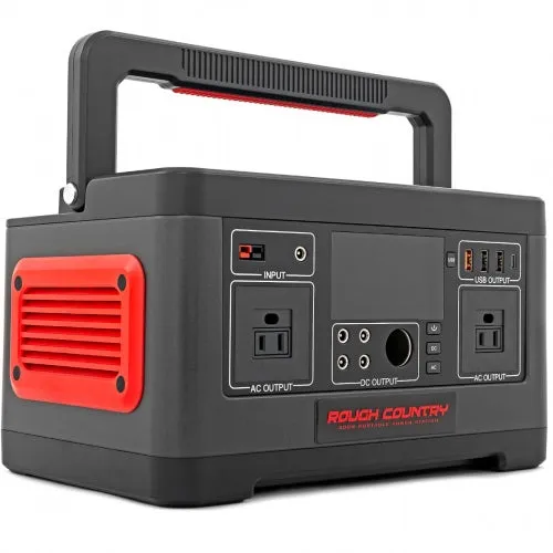 Rough Country Multifunctional Portable Power Station - 500W | Universal