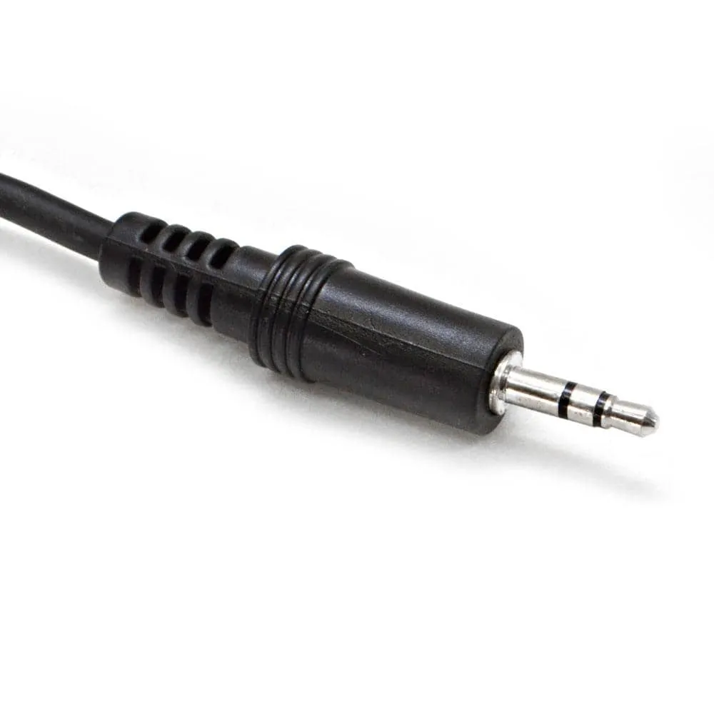 SA-iERQM10 - 1/8" (3.5mm) Stereo Male to 1/4" Male Patch Cable - 10 Foot