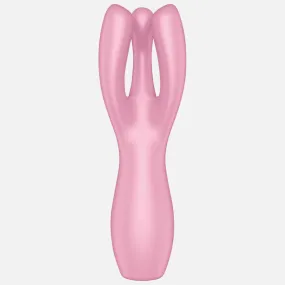 Satisfyer Wand Vibrator Threesome 3 - Pink