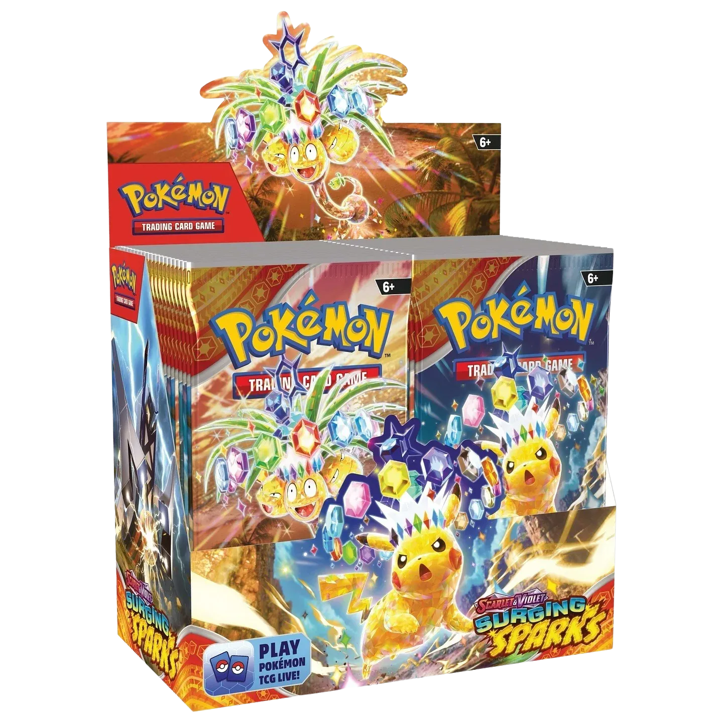 SCARLET & VIOLET 8 - Surging Sparks *Sealed box of boosters*