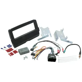 Scosche HD14UBN 2014-Up Harley Davidson Bat Wing 1-DIN Dash Kit