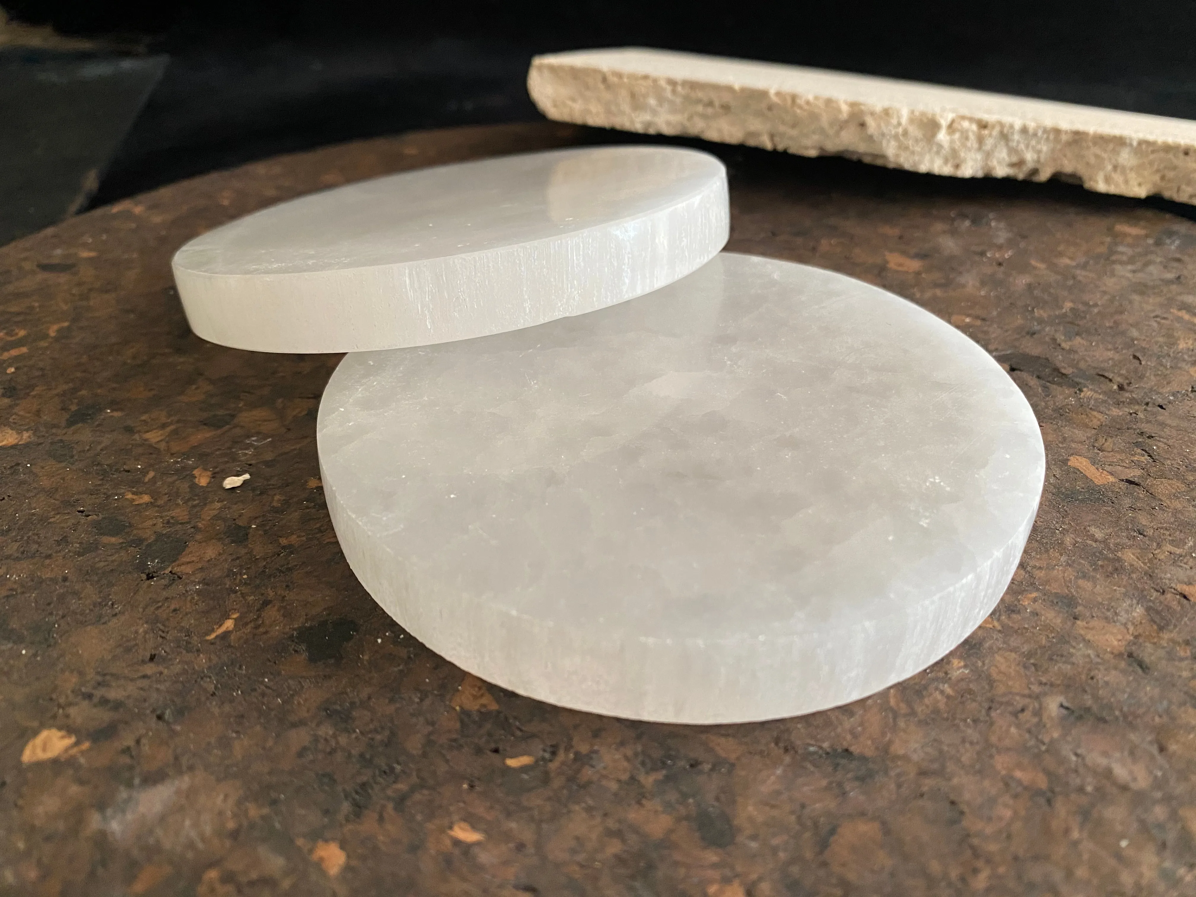 Selenite Crystal Charging Plate