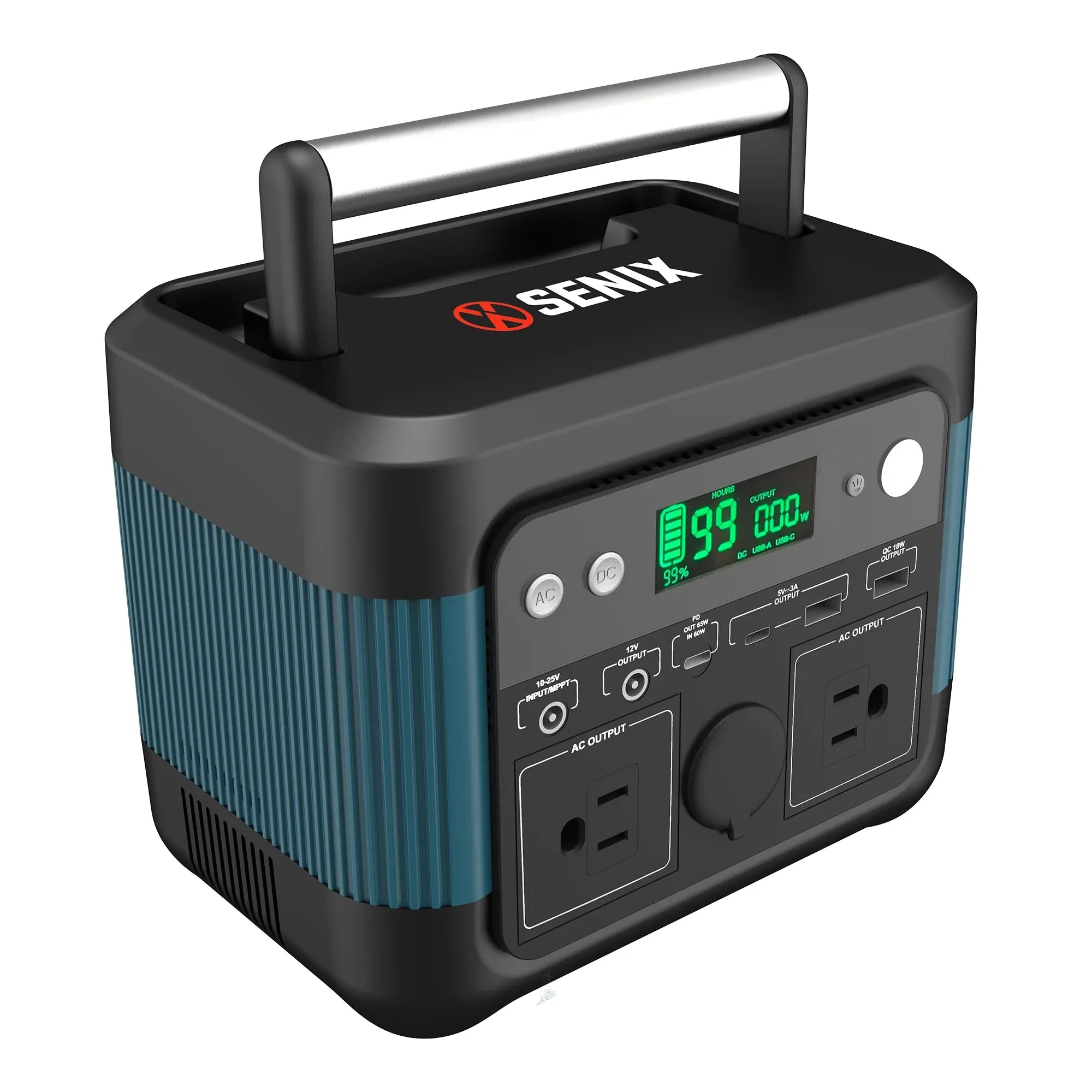 Senix PS600 Portable Power Station 600W New