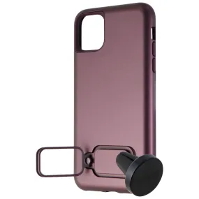 Skech Vortex Hybrid Case with Ring Kickstand for iPhone 11 Pro Max - Sangria