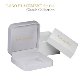 Soft Leatherette Earring Box, Classic Collection