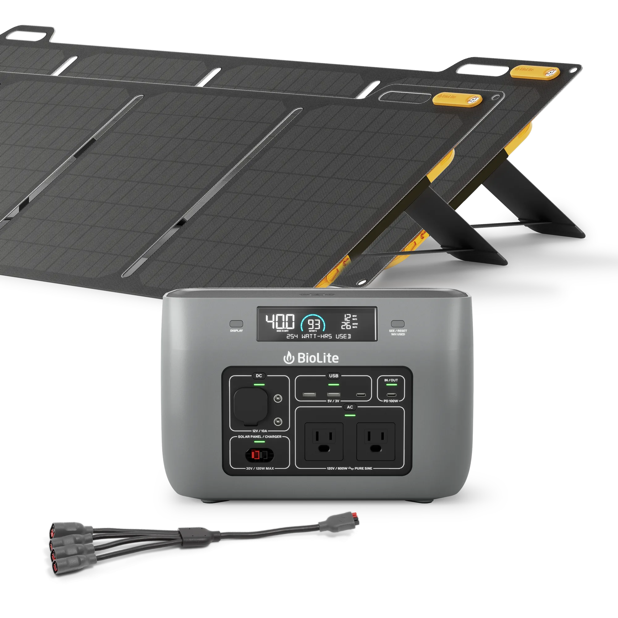 Solar Generator 600 Max Kit 