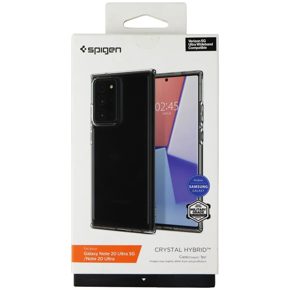 Spigen Crystal Hybrid Series Case for Samsung Galaxy Note 20 Ultra 5G - Clear