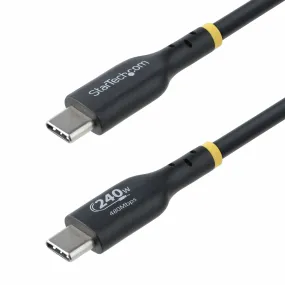 Startech.Com 3M Usb C Charging Cable, Usb-If Certified Usb-C Cable, 240W - Usb Cable - 24 Pin Usb-C (M) To 24 Pin Usb-C