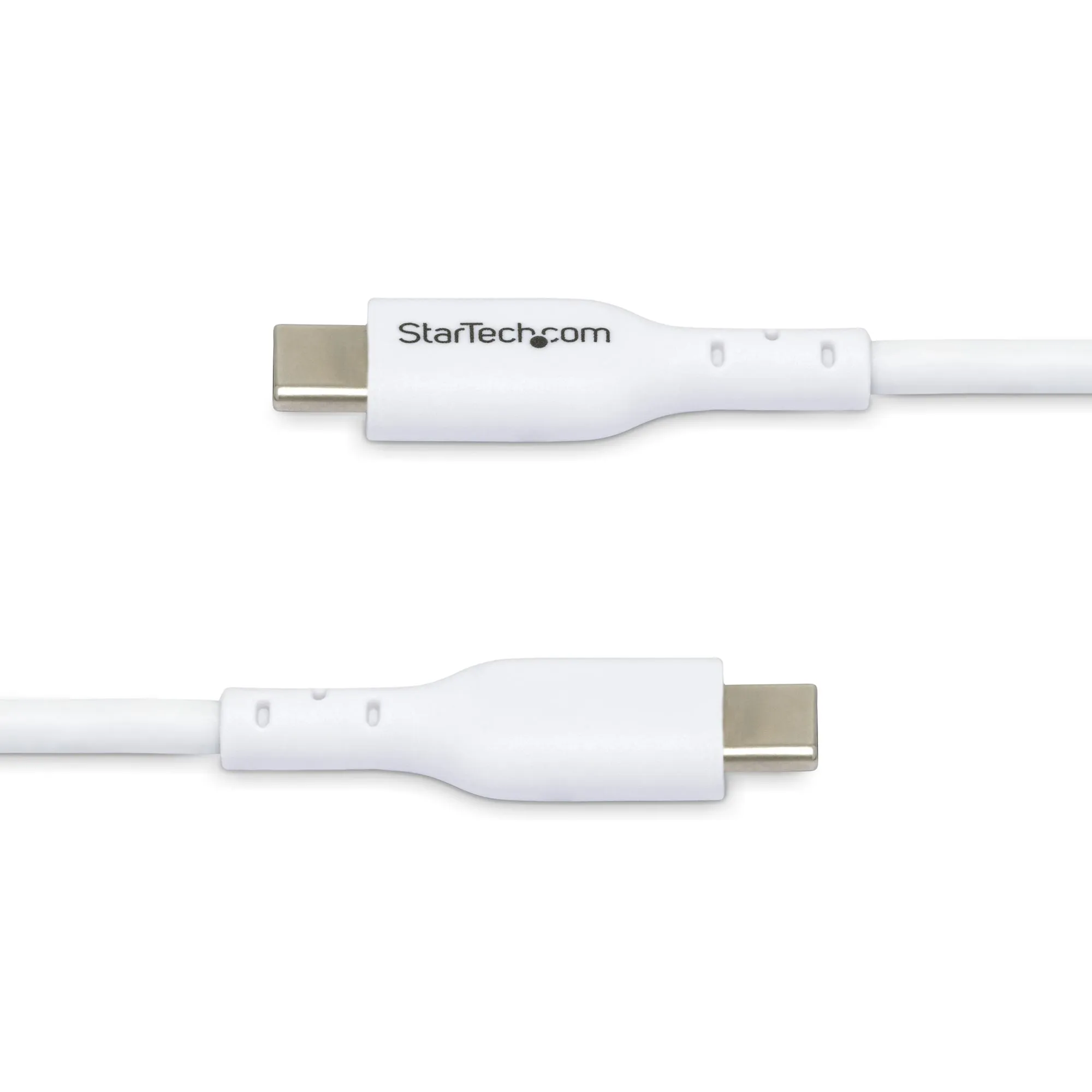 Startech.Com 3M White Usb-C Charging Cable, Usb C Cable, 60W 3A Pd - Usb-C Cable - 24 Pin Usb-C To 24 Pin Usb-C - 3 M