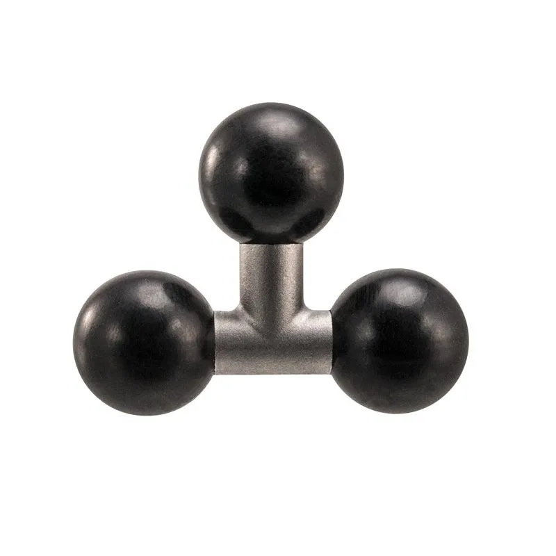 Triple 25mm (1 inch) Ball Adapter