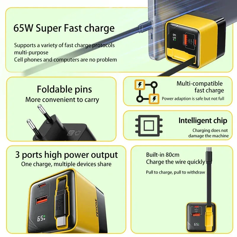 Ultimate Super Rapid USB-C Charging Station Cube