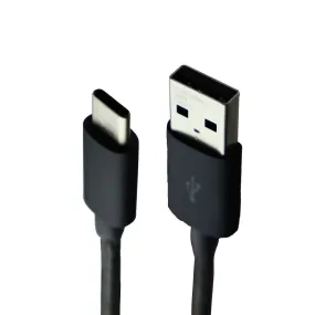 Universal USB-C to USB Braided Cable (3.5FT) - Black/Gray