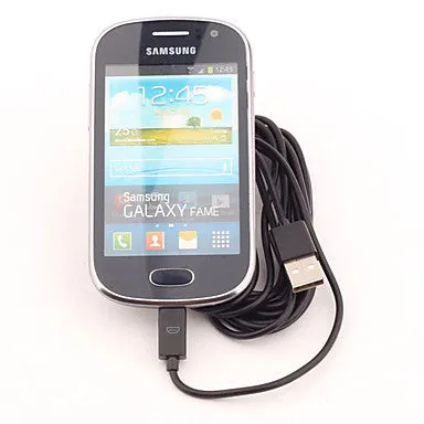 USB Sync and Charge Cable for Samsung Galaxy Note 4/S4/S3/S2 and LG/HTC/Nokia/Sony/(Black, 300cm Length)