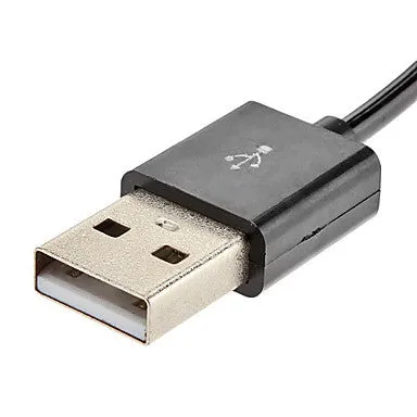 USB to Micro USB Stretchable Cable for Samsung Galaxy Note4/S4/S3/Huawei/Lenovo (Black)