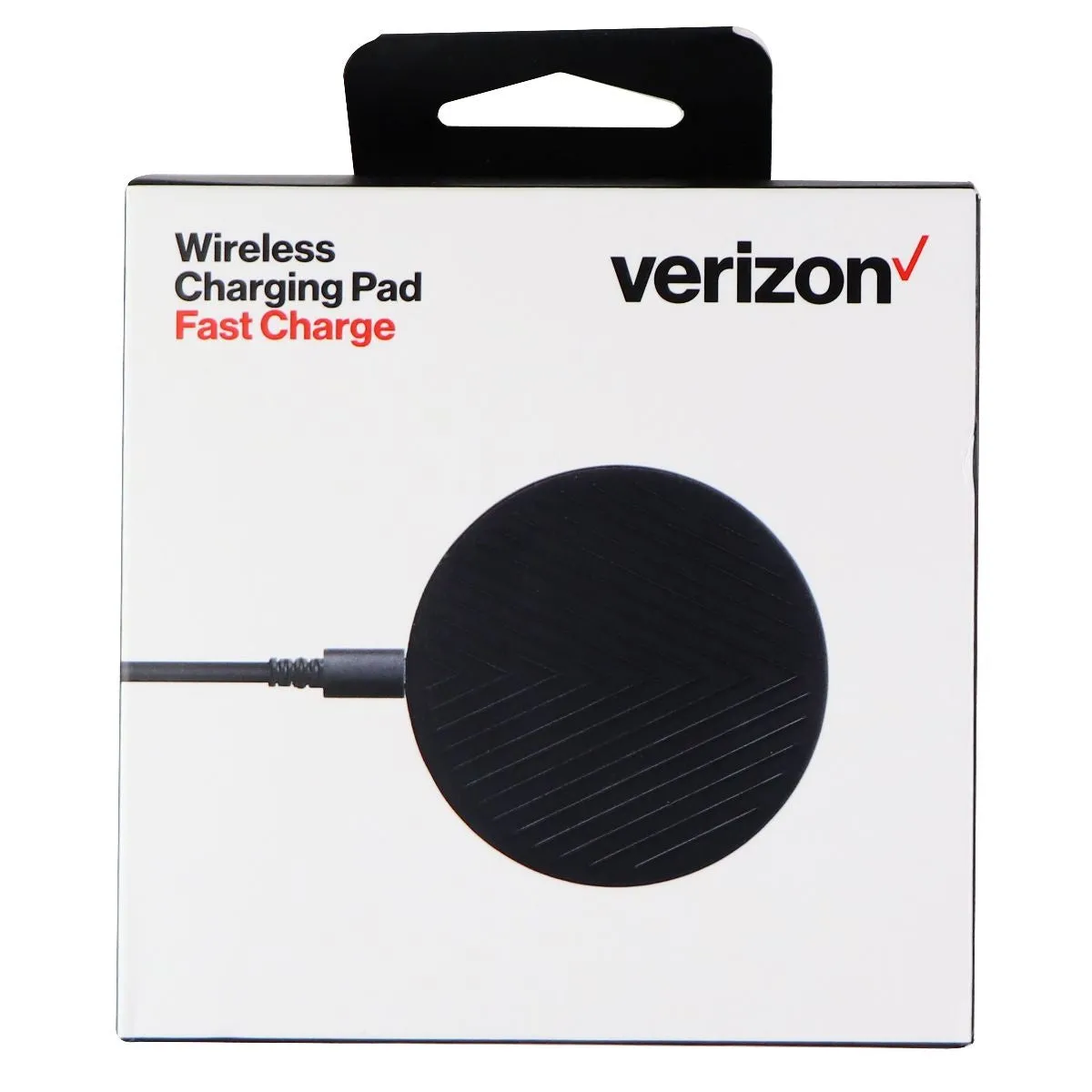 Verizon 10W Qi Wireless Charging Pad for iPhone and Samsung - Black