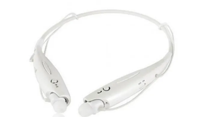 Water Resistant Bluetooth Behind-the-Neck Stereo Headset - Assorted Colors - Ships Same/Next Day!