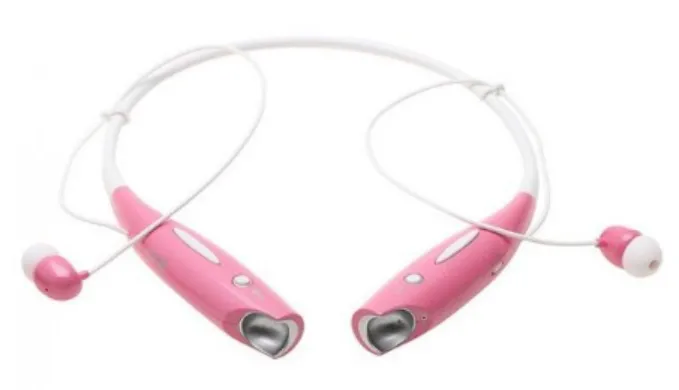 Water Resistant Bluetooth Behind-the-Neck Stereo Headset - Assorted Colors - Ships Same/Next Day!