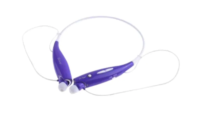 Water Resistant Bluetooth Behind-the-Neck Stereo Headset - Assorted Colors - Ships Same/Next Day!