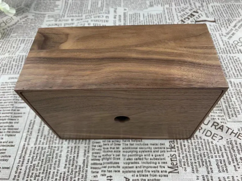 Wooden Tissue Box