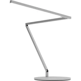 Z-Bar Gen 4 Silver Modern Daylight LED Desk Lamp