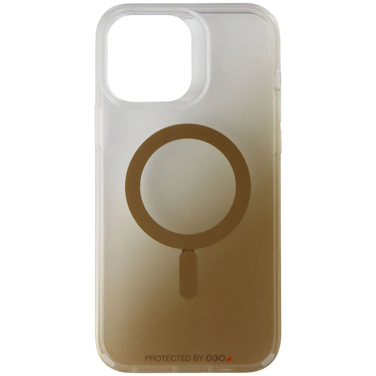 ZAGG Milan Snap Case for MagSafe  for Apple iPhone 13 Pro Max - Gold/Clear