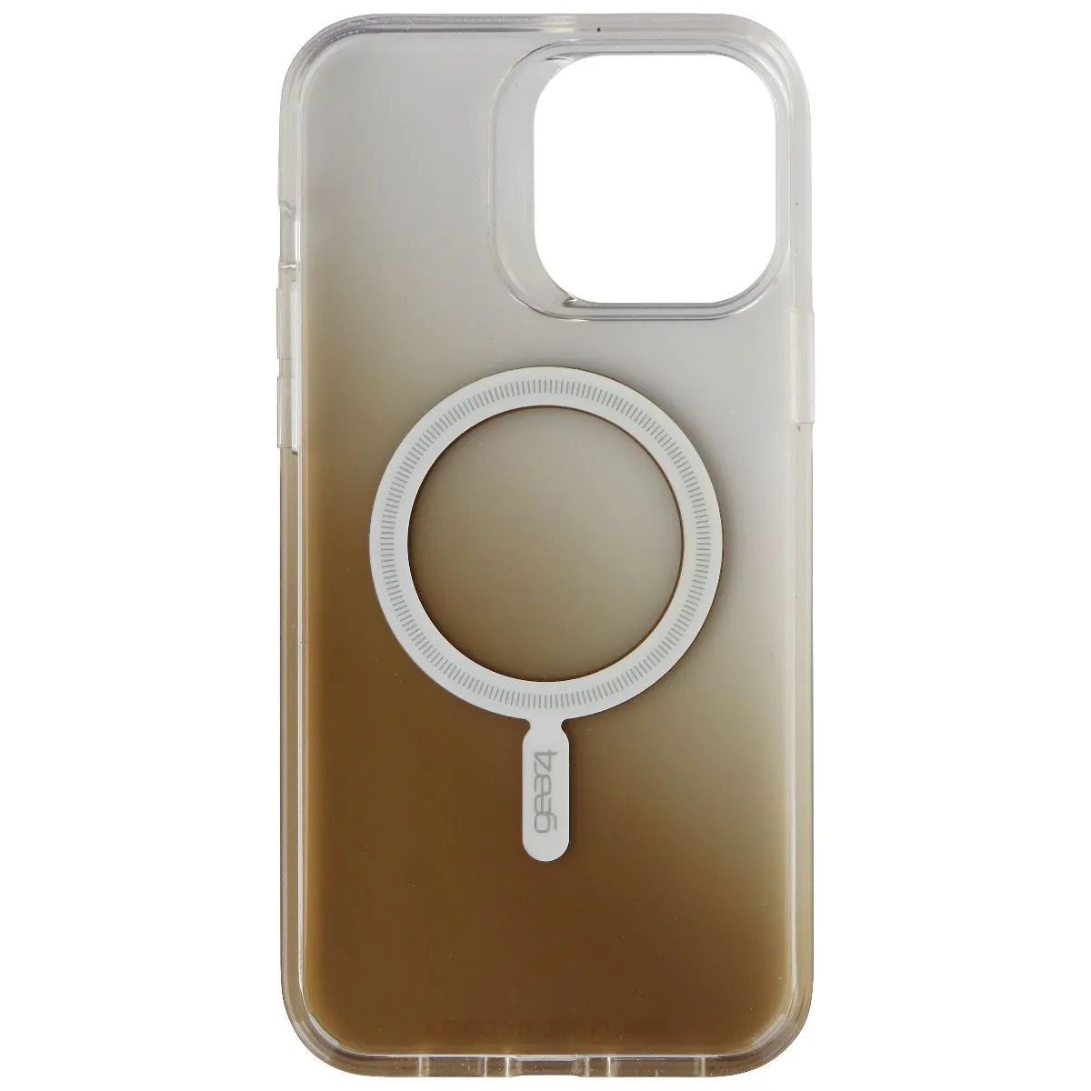 ZAGG Milan Snap Case for MagSafe  for Apple iPhone 13 Pro Max - Gold/Clear